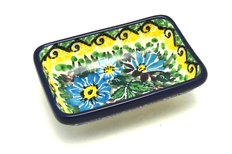 Ceramika Artystyczna Polish Pottery Dish - Rectangular Food Prep - Unikat Signature U4613 C20-U4613 (Ceramika Artystyczna)