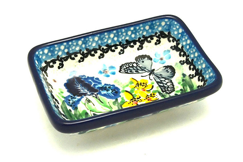 Ceramika Artystyczna Polish Pottery Dish - Rectangular Food Prep - Unikat Signature U5132 C20-U5132 (Ceramika Artystyczna)