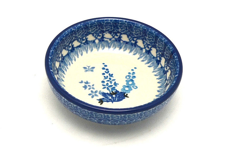 Ceramika Artystyczna Polish Pottery Dish - Round Food Prep - Blue Sage B88-3277a (Ceramika Artystyczna)