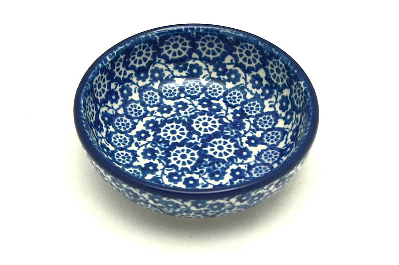 Ceramika Artystyczna Polish Pottery Dish - Round Food Prep - Midnight B88-2615a (Ceramika Artystyczna)