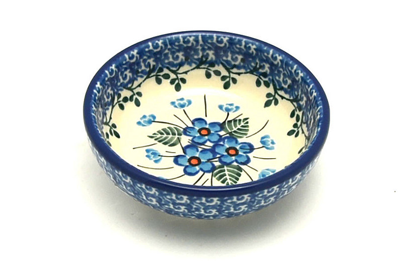 Ceramika Artystyczna Polish Pottery Dish - Round Food Prep - Parisian Posies B88-2272a (Ceramika Artystyczna)