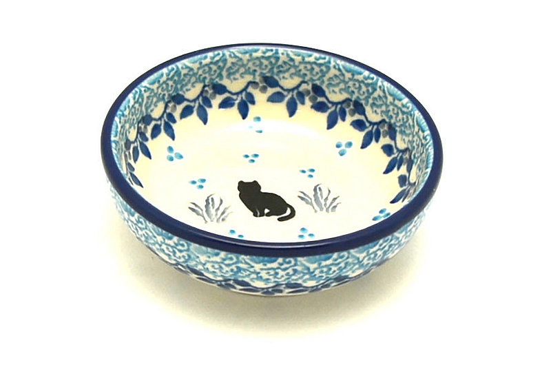 Ceramika Artystyczna Polish Pottery Dish - Round Food Prep - Sitting Pretty B88-2855a (Ceramika Artystyczna)