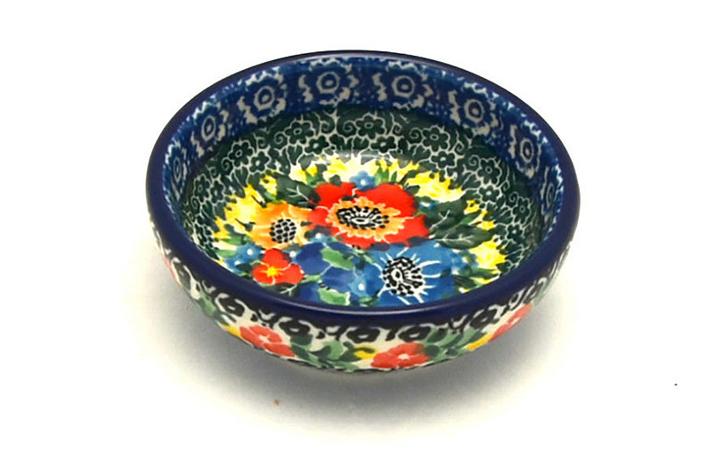 Ceramika Artystyczna Polish Pottery Dish - Round Food Prep - Unikat Signature - U4578 B88-U4578 (Ceramika Artystyczna)
