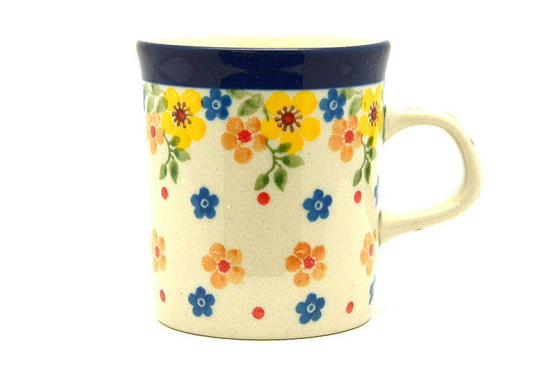 Ceramika Artystyczna Polish Pottery Espresso Cup - 5 oz. - Buttercup 328-2225a (Ceramika Artystyczna)