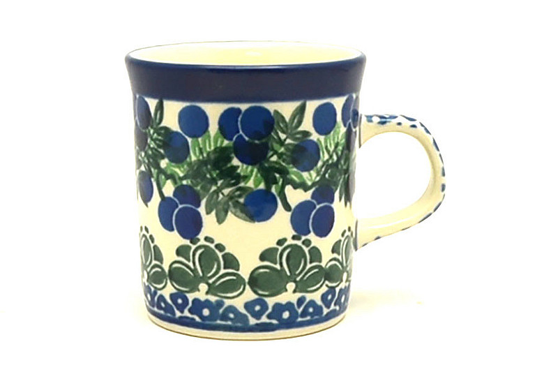 Ceramika Artystyczna Polish Pottery Espresso Cup - 5 oz. - Huckleberry 328-1413a (Ceramika Artystyczna)