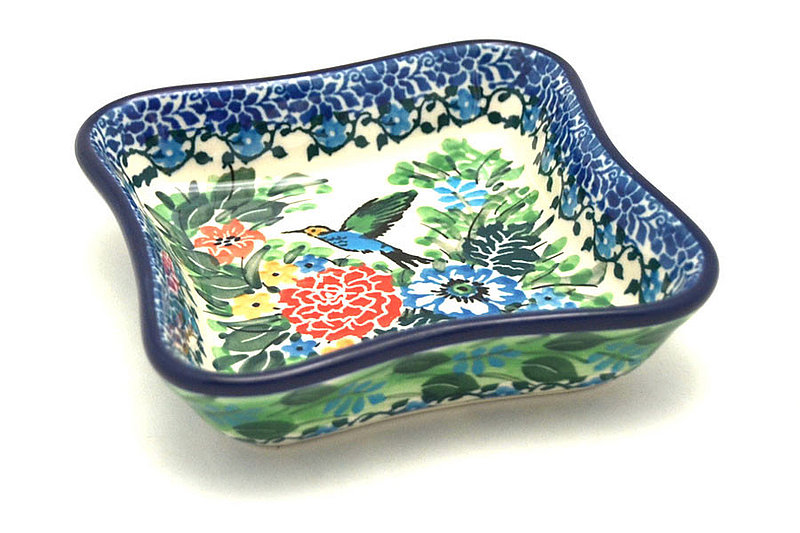 Ceramika Artystyczna Polish Pottery Fluted Dipping Dish - Unikat Signature U3271 630-U3271 (Ceramika Artystyczna)