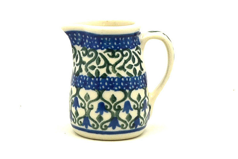 Ceramika Artystyczna Polish Pottery Miniature Pitcher - Tulip Trellis 315-0585a (Ceramika Artystyczna)