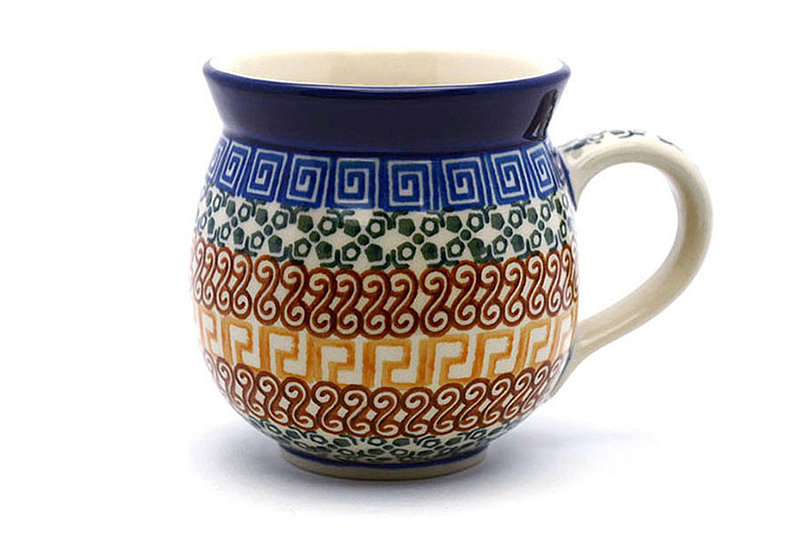 Ceramika Artystyczna Polish Pottery Mug - 11 oz. Bubble - Autumn 070-050a (Ceramika Artystyczna)