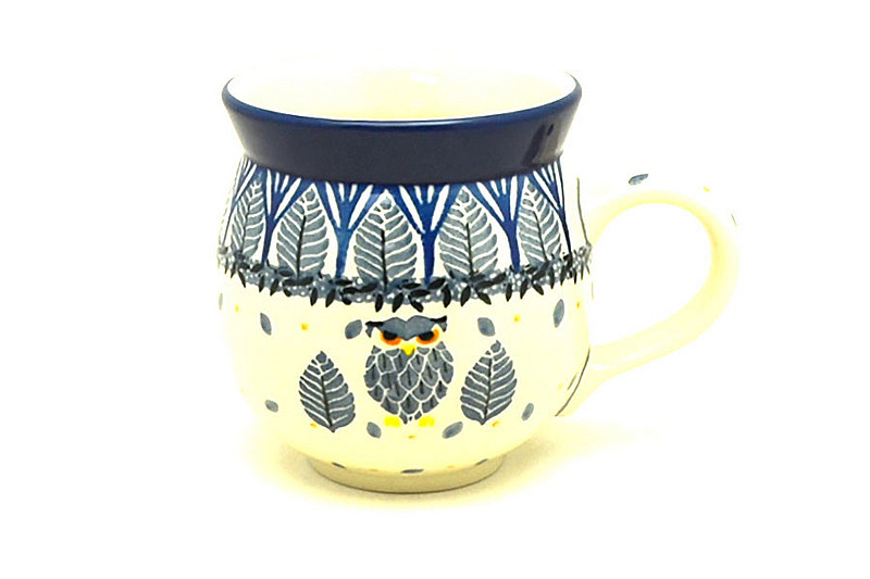 Ceramika Artystyczna Polish Pottery Mug - 11 oz. Bubble - Don't Give a Hoot 070-3327a (Ceramika Artystyczna)
