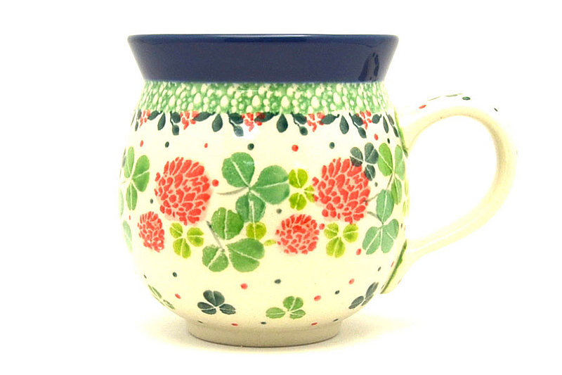 Ceramika Artystyczna Polish Pottery Mug - 11 oz. Bubble - Lucky Charm 070-3239a (Ceramika Artystyczna)