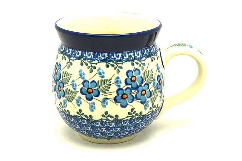 Ceramika Artystyczna Polish Pottery Mug - 11 oz. Bubble - Parisian Posies 070-2272a (Ceramika Artystyczna)