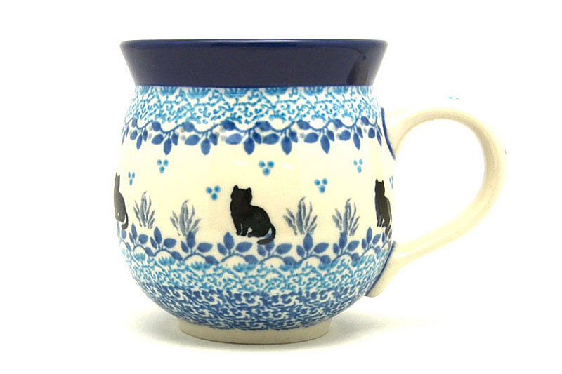 Ceramika Artystyczna Polish Pottery Mug - 11 oz. Bubble - Sitting Pretty 070-2855a (Ceramika Artystyczna)