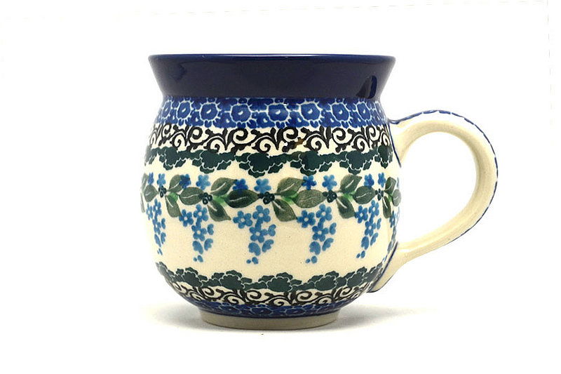 Ceramika Artystyczna Polish Pottery Mug - 11 oz. Bubble - Wisteria 070-1473a (Ceramika Artystyczna)