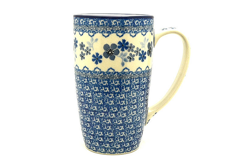 Ceramika Artystyczna Polish Pottery Mug - 12 oz. Cafe - Blue Horizon C52-2333a (Ceramika Artystyczna)
