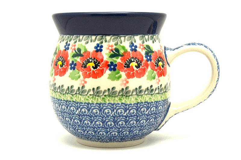 Ceramika Artystyczna Polish Pottery Mug - 15 oz. Bubble - Danish Garden 073-3219a (Ceramika Artystyczna)