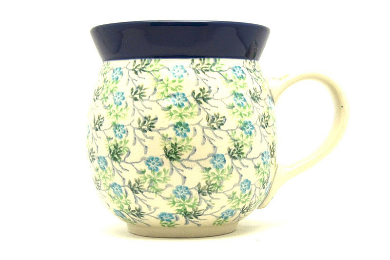 Polish Pottery Mug - 15 oz. Bubble - Summer Ivy