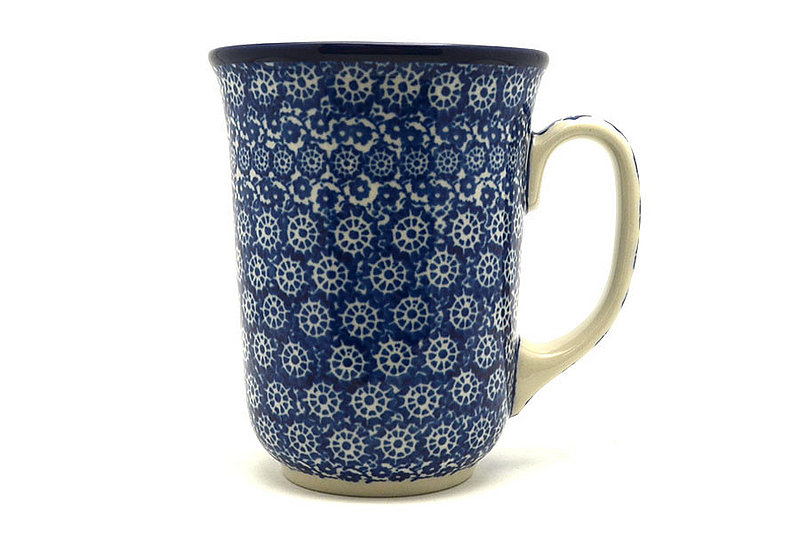 Ceramika Artystyczna Polish Pottery Mug - 16 oz. Bistro - Midnight 812-2615a (Ceramika Artystyczna)