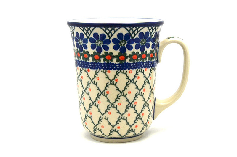 Ceramika Artystyczna Polish Pottery Mug - 16 oz. Bistro - Primrose 812-854a (Ceramika Artystyczna)