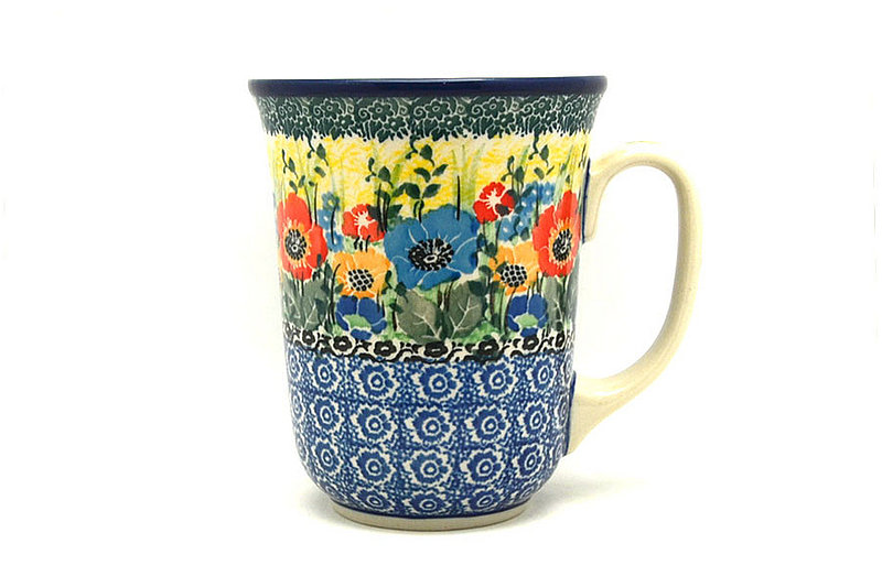 Ceramika Artystyczna Polish Pottery Mug - 16 oz. Bistro - Unikat Signature U4578 812-U4578 (Ceramika Artystyczna)