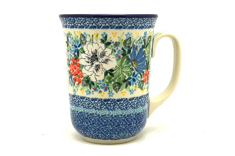Ceramika Artystyczna Polish Pottery Mug - 16 oz. Bistro - Unikat Signature U5156 812-U5156 (Ceramika Artystyczna)