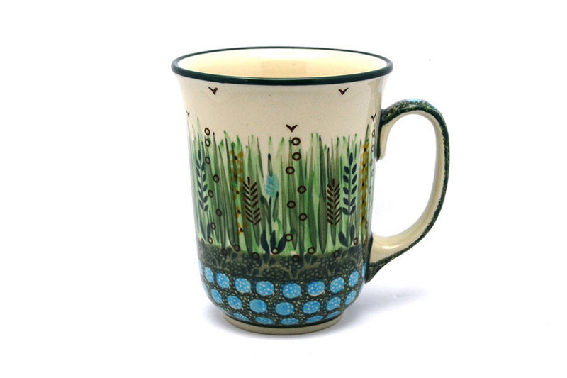 Ceramika Artystyczna Polish Pottery Mug - 16 oz. Bistro - Unikat Signature U803 812-U0803 (Ceramika Artystyczna)