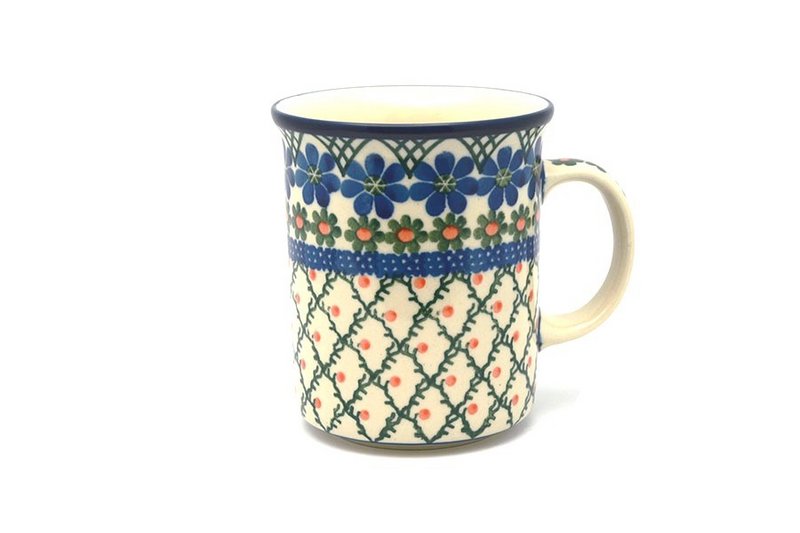 Ceramika Artystyczna Polish Pottery Mug - Big Straight Sided - Primrose B13-854a (Ceramika Artystyczna)