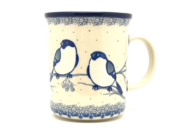 Ceramika Artystyczna Polish Pottery Mug - Big Straight Sided - Unikat Signature - U4830 B13-U4830 (Ceramika Artystyczna)