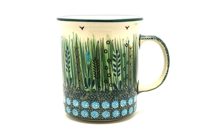 Polish Pottery Mug - Big Straight Sided - Unikat Signature - U803