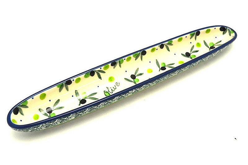 Ceramika Artystyczna Polish Pottery Olive Boat - Olive Branch 923-2379a (Ceramika Artystyczna)
