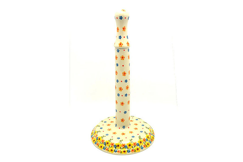 Polish Pottery Paper Towel Holder - Buttercup