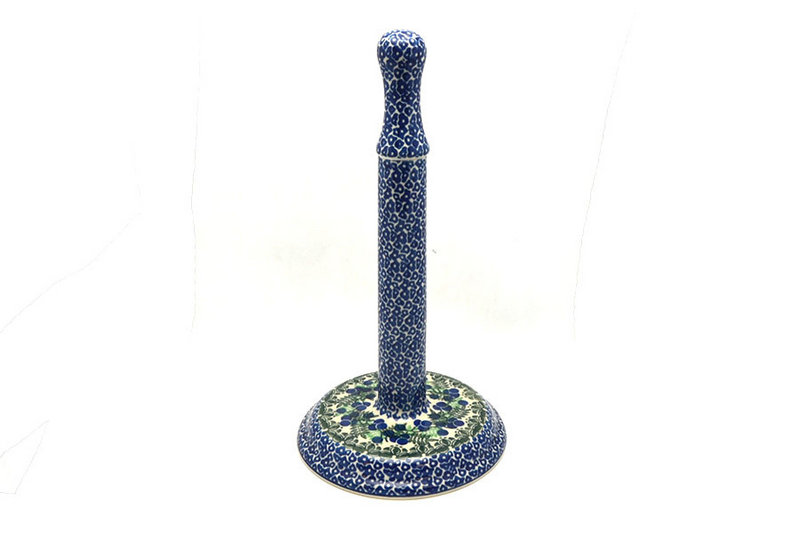 Ceramika Artystyczna Polish Pottery Paper Towel Holder - Huckleberry 834-1413a (Ceramika Artystyczna)
