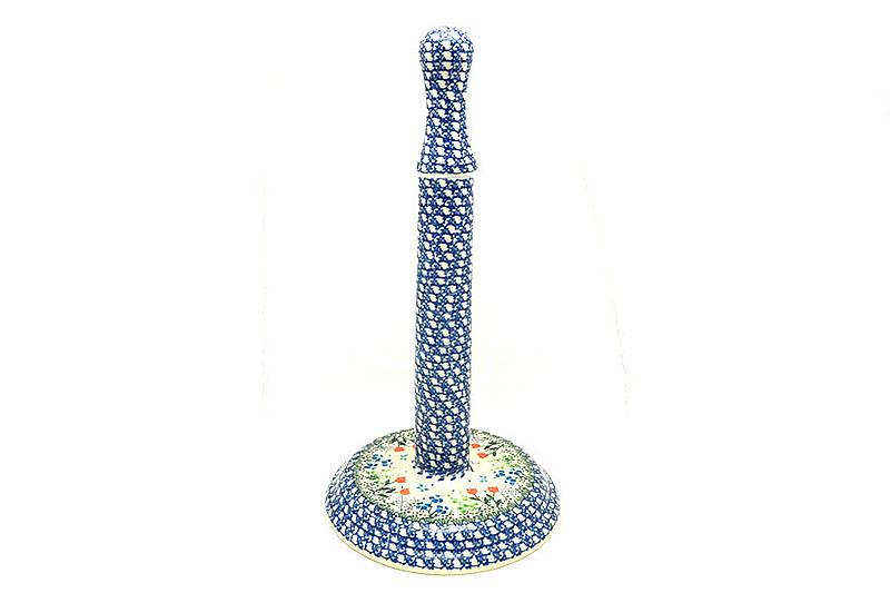 Ceramika Artystyczna Polish Pottery Paper Towel Holder - Tulip Horizon 834-2903a (Ceramika Artystyczna)