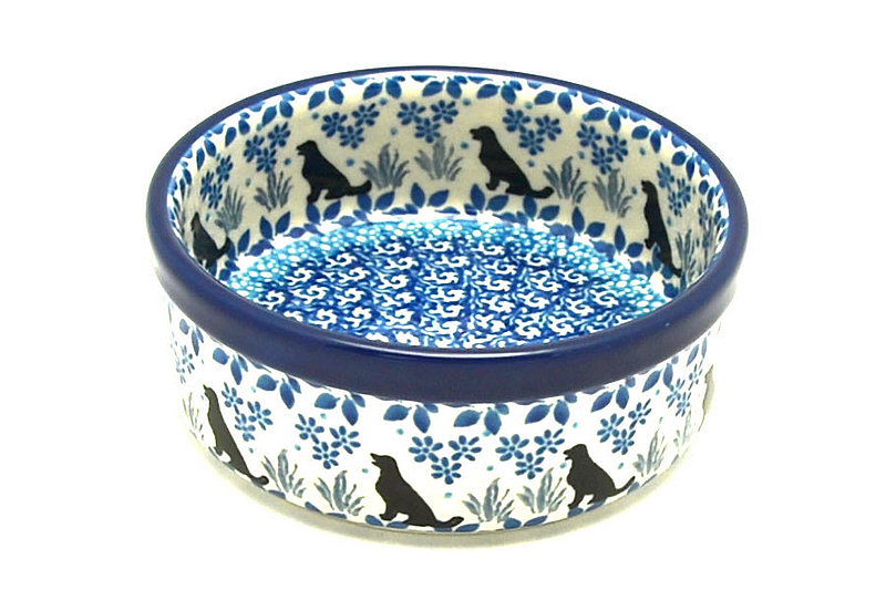 Ceramika Artystyczna Polish Pottery Pet Dish - 10 oz. - Buddy 365-2856a (Ceramika Artystyczna)