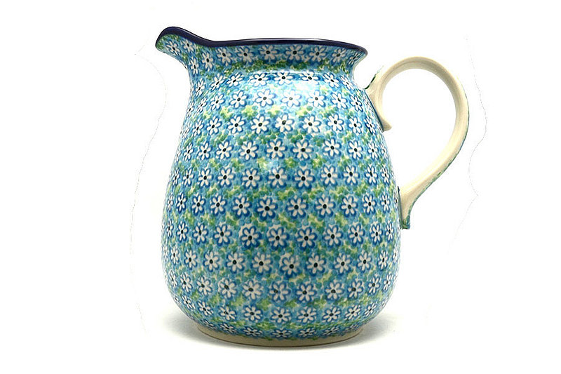 Ceramika Artystyczna Polish Pottery Pitcher - 2 quart - Key Lime 082-2252a (Ceramika Artystyczna)