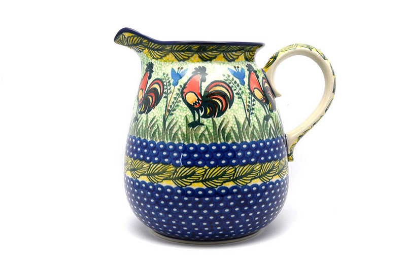 Ceramika Artystyczna Polish Pottery Pitcher - 2 quart - Unikat Signature U2663 082-U2663 (Ceramika Artystyczna)
