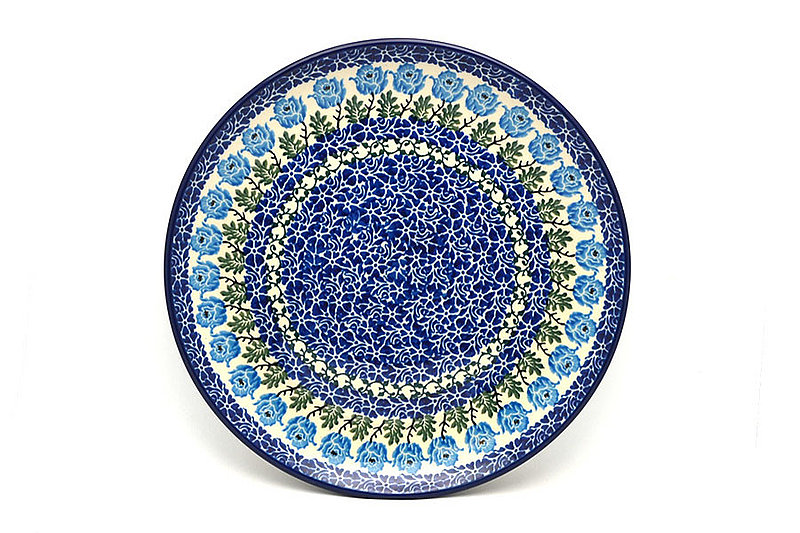 Ceramika Artystyczna Polish Pottery Plate - 10" Dinner - Antique Rose 257-1390a (Ceramika Artystyczna)
