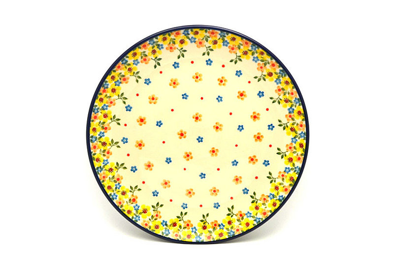 Polish Pottery Plate - 10" Dinner - Buttercup