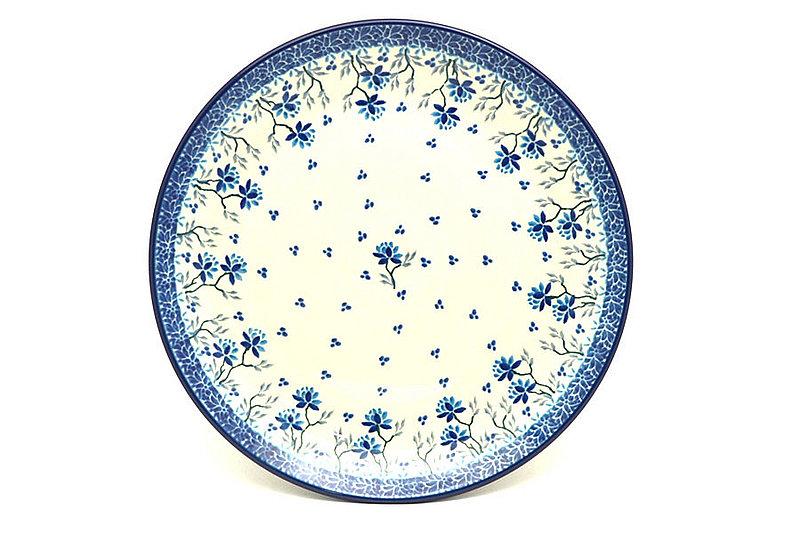 Polish Pottery Plate - 10" Dinner - Clover Field