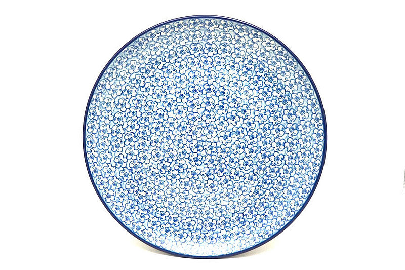 Ceramika Artystyczna Polish Pottery Plate - 10" Dinner - Daisy Flurry 257-2176a (Ceramika Artystyczna)