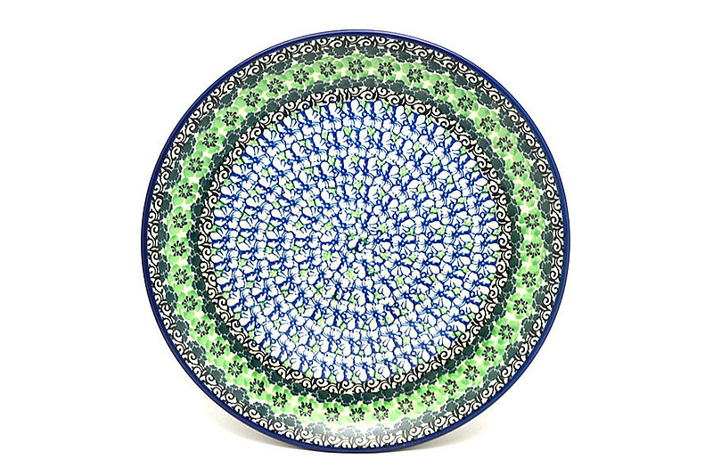 Polish Pottery Plate - 10" Dinner - Kiwi