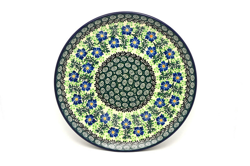 Polish Pottery Plate - 10" Dinner - Sweet Violet