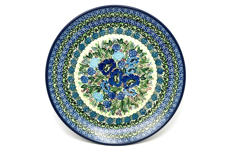 Ceramika Artystyczna Polish Pottery Plate - 10" Dinner - Unikat Signature - U4520 257-U4520 (Ceramika Artystyczna)