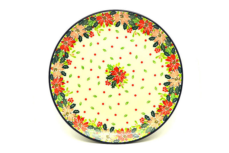 Ceramika Artystyczna Polish Pottery Plate - 10" Dinner - Unikat Signature - U5054 257-U5054 (Ceramika Artystyczna)