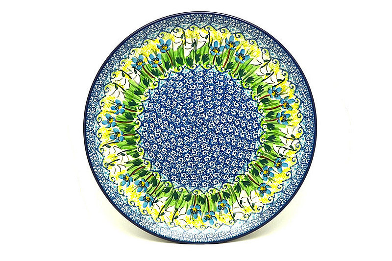 Ceramika Artystyczna Polish Pottery Plate - 10" Dinner - Unikat Signature - U5071 257-U5071 (Ceramika Artystyczna)