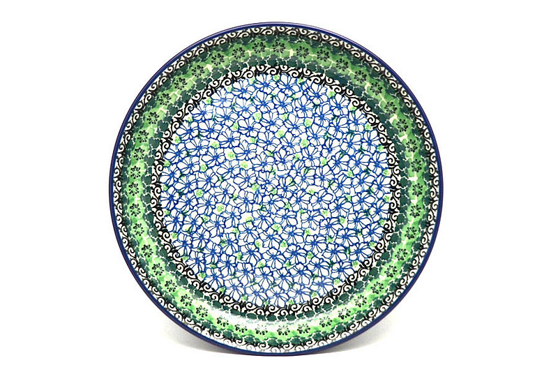 Polish Pottery Plate - 9 1/2" Luncheon - Kiwi