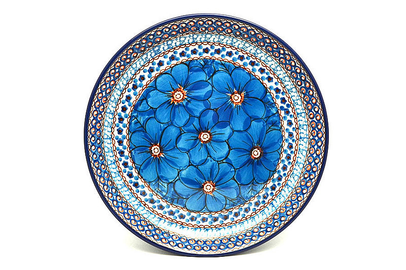 Ceramika Artystyczna Polish Pottery Plate - 9 1/2" Luncheon - Unikat Signature U408C 302-U408C (Ceramika Artystyczna)