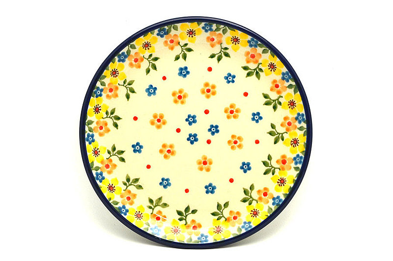 Polish Pottery Plate - Bread & Butter (6 1/4") - Buttercup