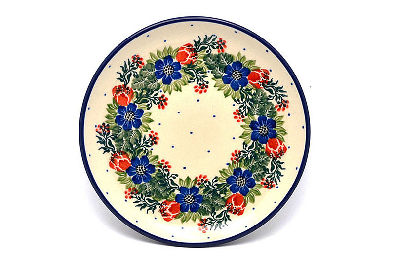 Polish Pottery Plate - Bread & Butter (6 1/4") - Garden Party