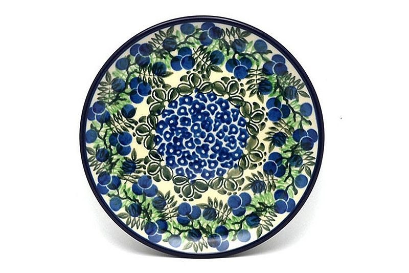 Polish Pottery Plate - Bread & Butter (6 1/4") - Huckleberry