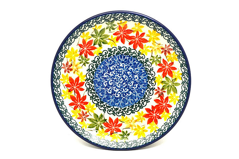 Polish Pottery Plate - Bread & Butter (6 1/4") - Maple Harvest